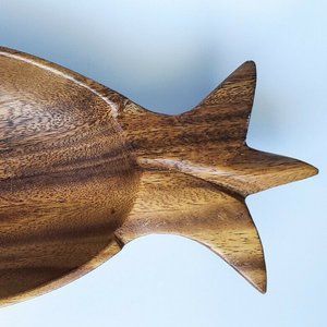 Vintage Monkeypod Filkraft Wood Pineapple Bowls 4